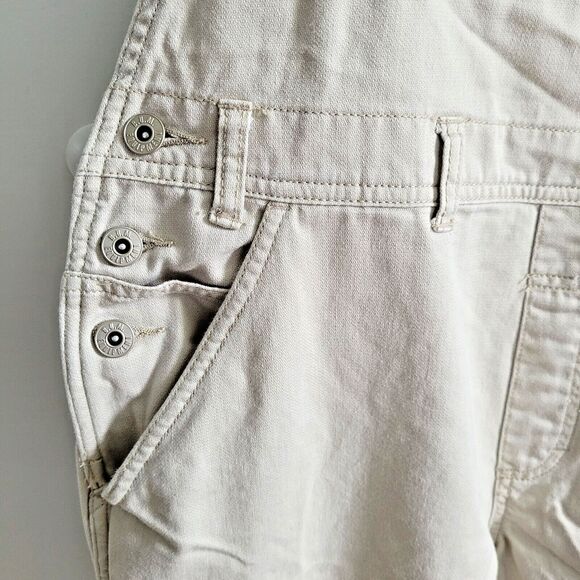 Vintage Cream Overalls XL - Picture 3 of 16